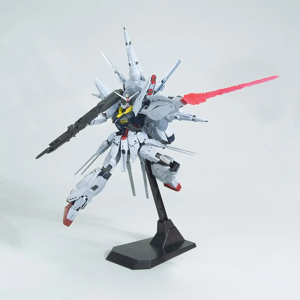 Фото Фигурки BANDAI MG 1/100 ZGMF-X13A Providence Gundam, мобильный костюм Gundam SEED, аниме-модель, игрушки для мальчиков, оригинальная коробка №5