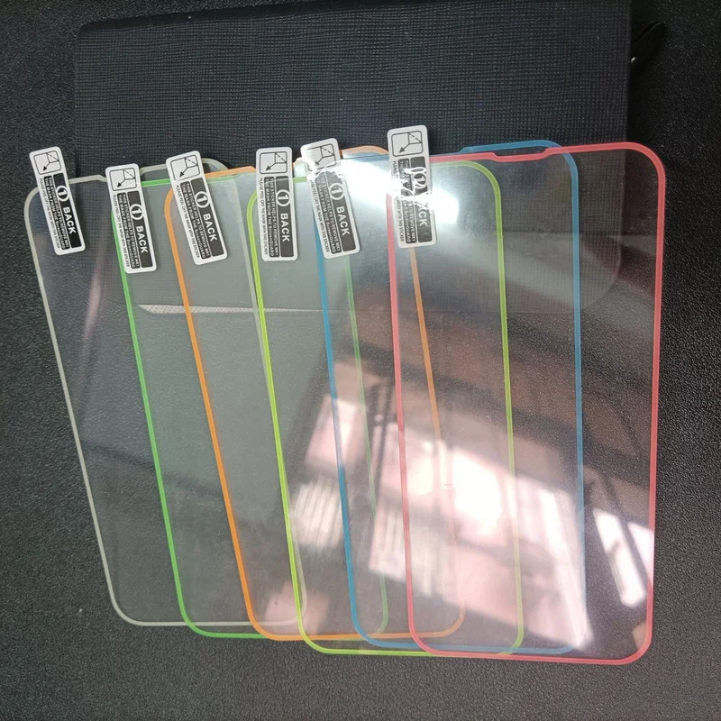 

Luminous Tempered Glass For iPhone 13 Pro 12 Mini 11 Pro Max XR X XS Max 8 7 6S SE 2022 Luminous Protective Glass full cover