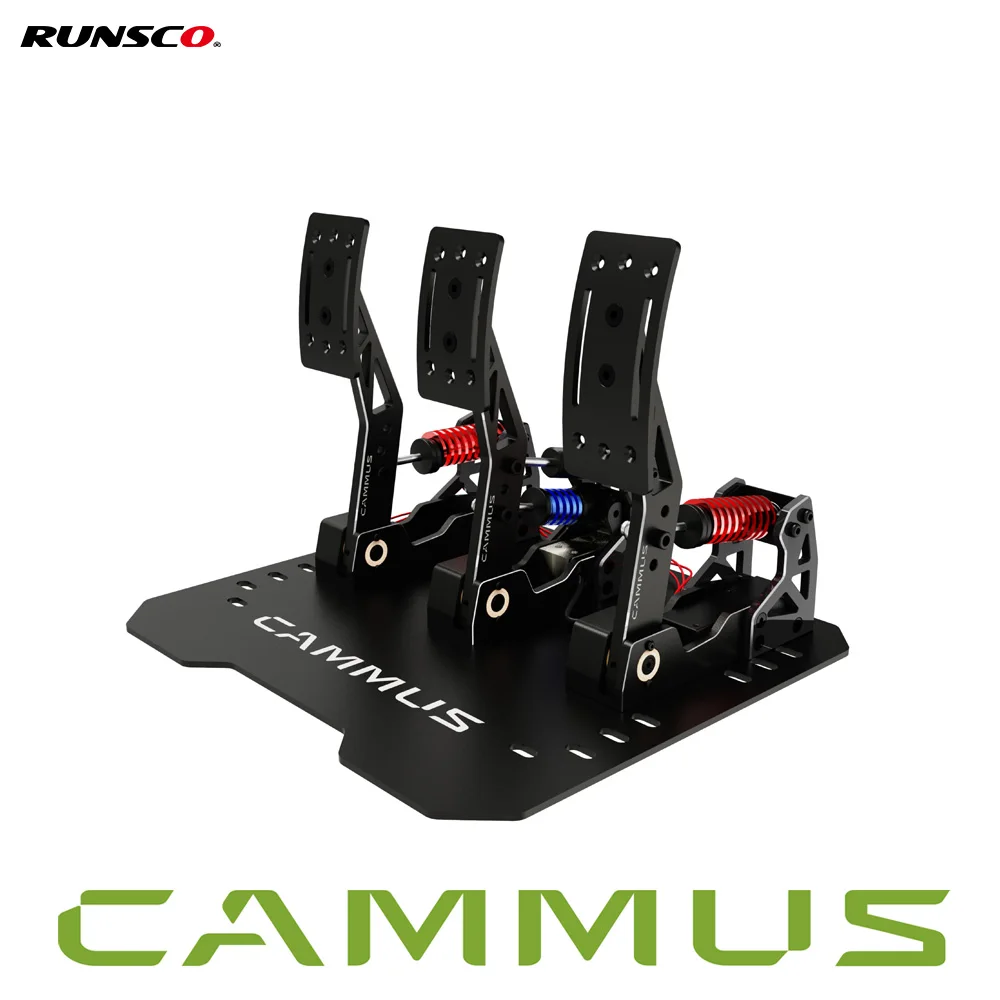 Педали с тензодатчиками CAMMUS LC100 гоночная педаль Sim 3 педали для гоночных игр на ПК