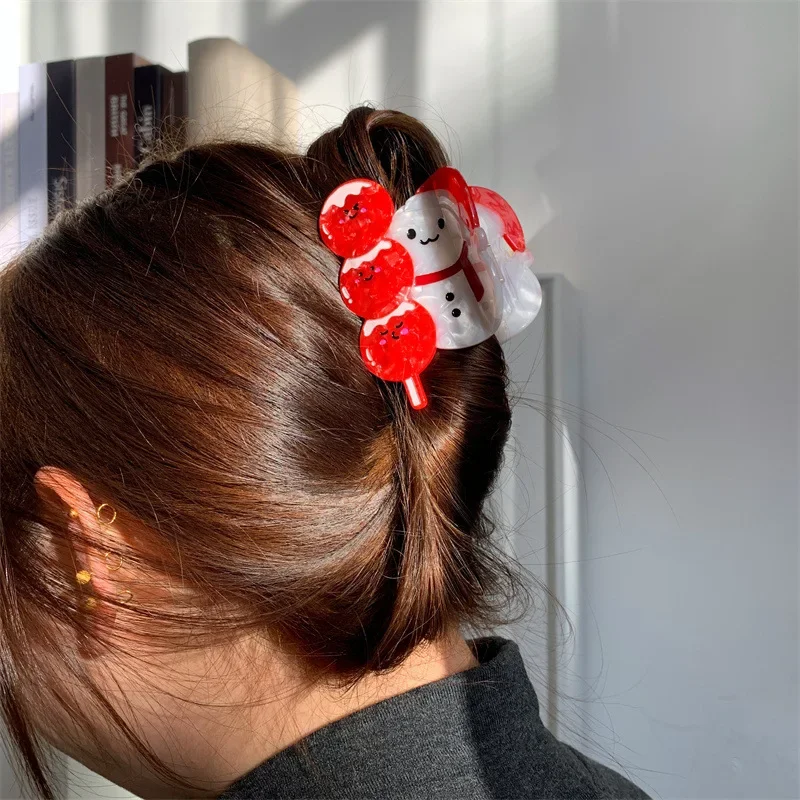 Ацетатные заколки для волос в форме акулы