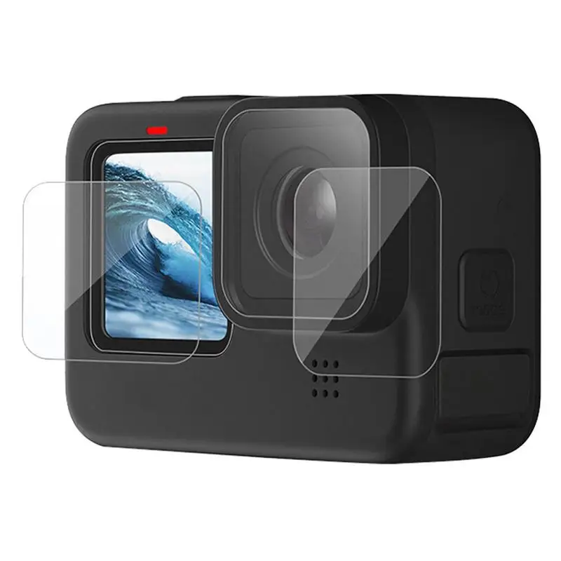 

HD защитное покрытие из закаленного стекла идеально подходит для GoPro Hero 11 Black Go Pro Camera Lens high Hard Screen Film Accessories