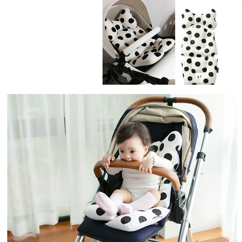 

Baby Stroller Pad Thick Warm Cotton Breathable Stroller Car High Chair Seat Cushion Liner Mat Cover Protector Accessory Stroller