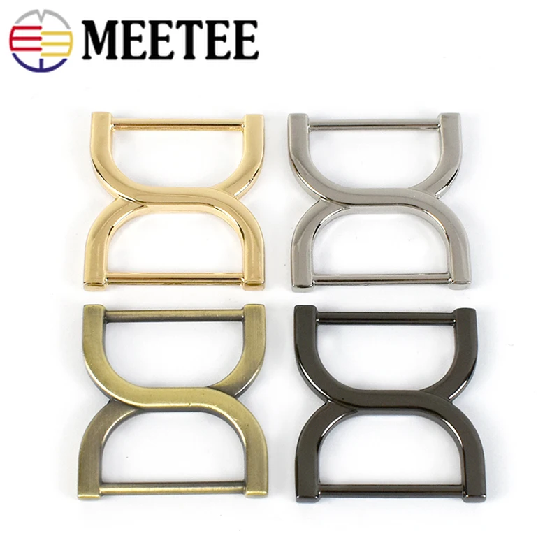 

5/10Pcs 25mm Metal Connector Buckles Saftly Belt Adjust Clasp Handbag Bag Webbing Strap Connect Ring Hook DIY Hardware Accessory