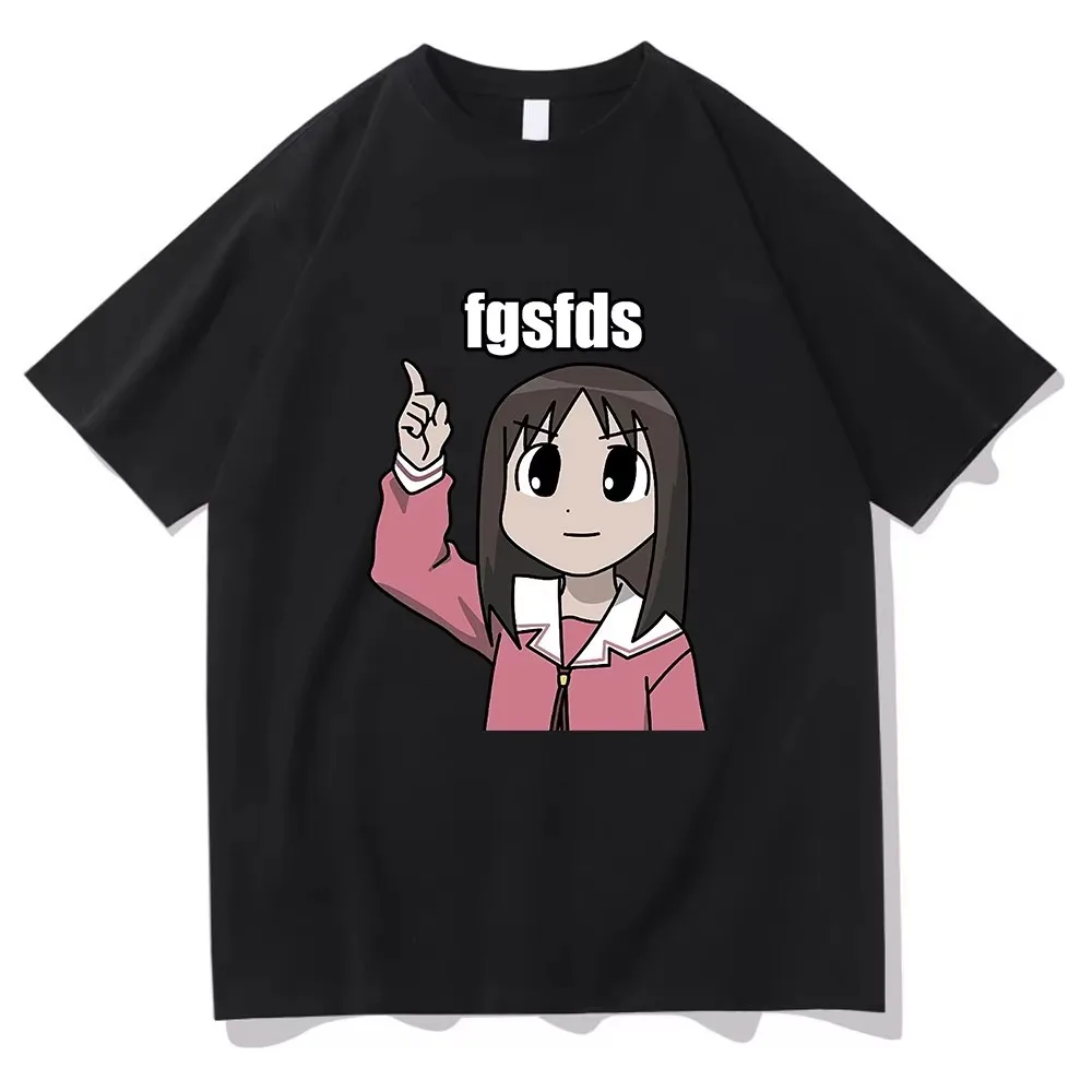 Osaka Autistic Fgsfds футболка мужская Harajuku Kawaii Ayumu унисекс высокое качество аниме Azumanga Daioh