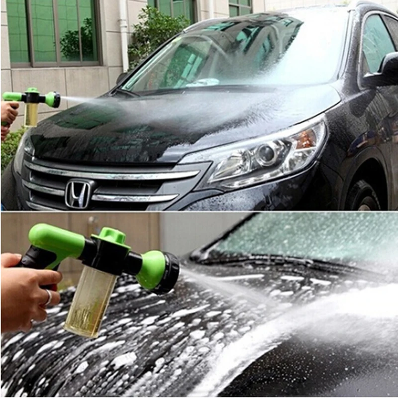 

1PC Household Foam Irrigation Watering And Car Foam Water Sprayer Portable High Pressure Car Wash Yellow ,Green Hot Sale