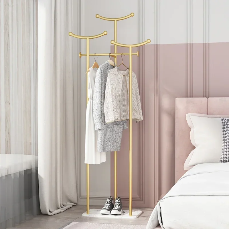 Полка для хранения обуви вешалка одежды стоячий экономичный органайзер платьев