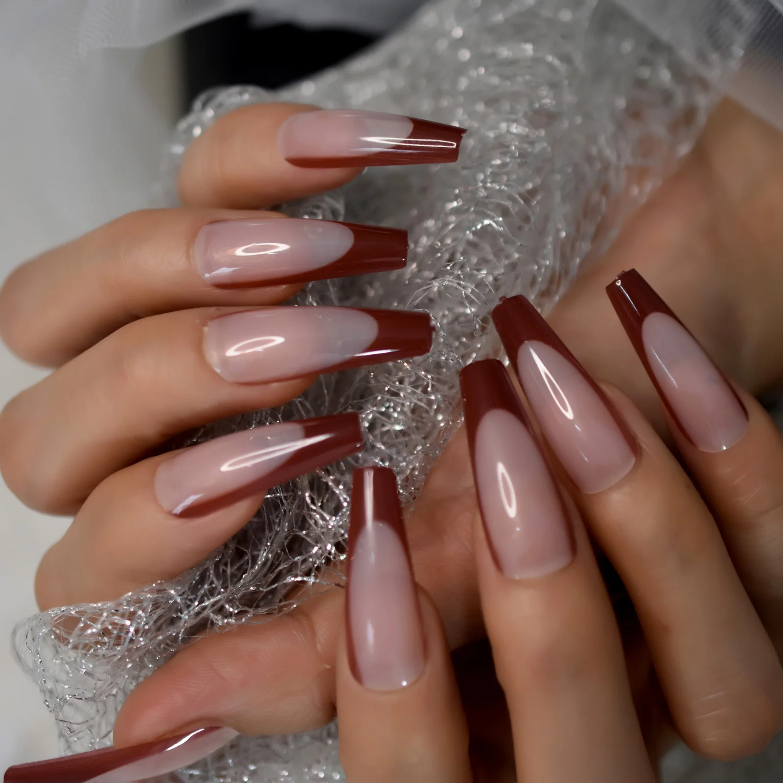 Накладные ногти с длинными наконечниками накладные накладками товары для