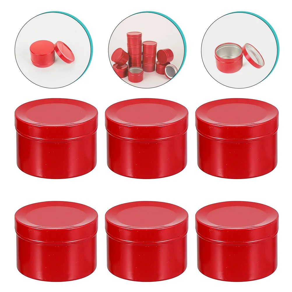 

Jars Tin Tins Containers Cans Making Empty Diy Jar Metal Lids Round Storage Container Tea Cream Supplies Box Kit Lip Trinket