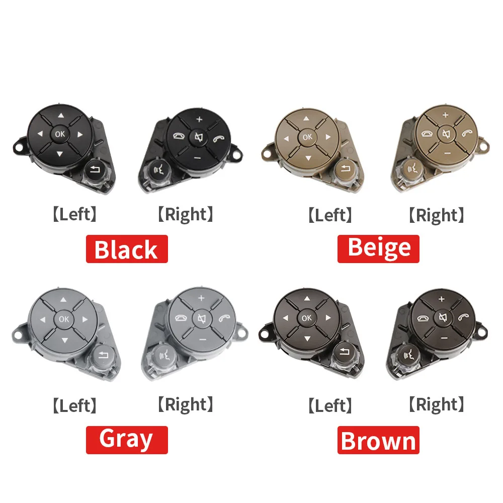 Левый и правый многофункциональный переключатель на рулевом колесе для Benz C GLK E