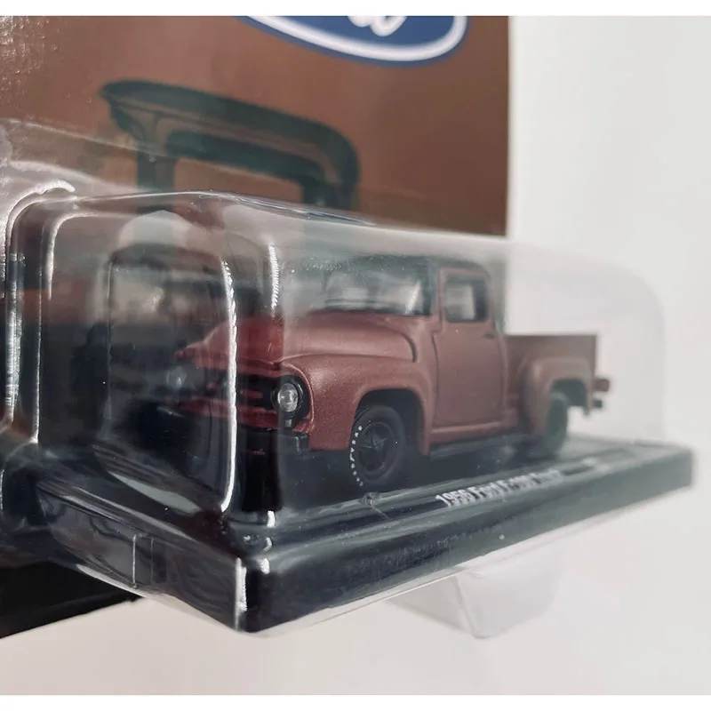 1:64 Scale M2 1956 Ford F-100 Truck Pickup Alloy Car Model Collection Display Ornament |