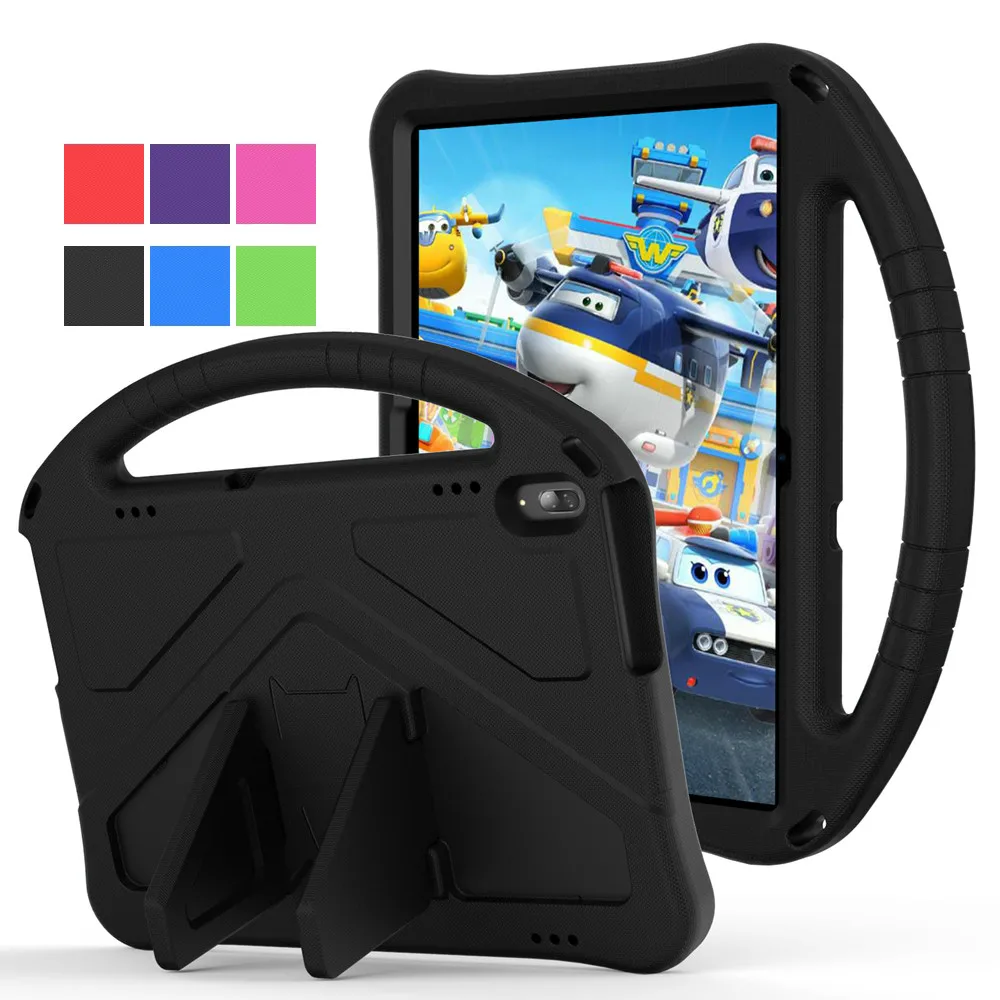 

For Lenovo Tab M10 FHD Plus TB-X505F TB-X605F TB-X606F P10 TB-X705F X705L Case EVA Foam Kids Safe Shockproof Stand Tablet Cover