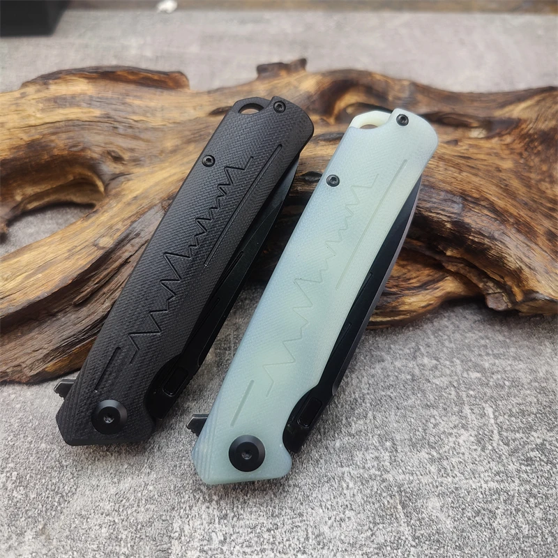 Новый складной нож sitive ST136 Real D2 карманный резец С флиппером и рукояткой G10 для