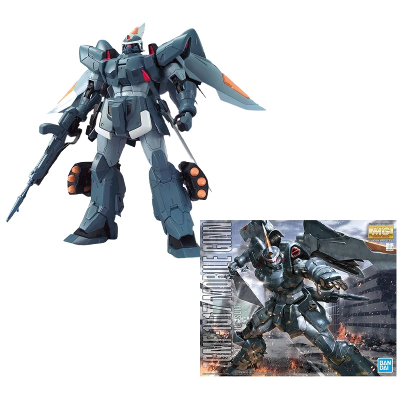 

Original Bandai Gundam Anime Figure MG 1/100 ZGMF-1017M GUNDAM GINN High Maneuver Type Assembly Model Anime Action Figures Model