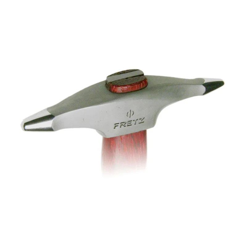 Фото Молоток для тиснения Fretz HMR-405 PrecisionSmith, малый, с двумя коническими концами, для ювелирных работ, формирования выпуклых элементов, репюш, филигрань, тонкая металлообработка №1