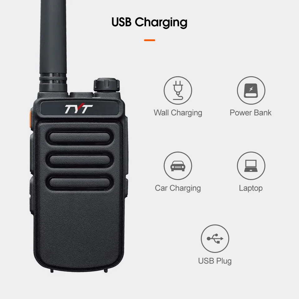 TYT TC-777 walkie-talkie Radio Transceiver Long Standby Time 2Watt Output Power Small Size Scrambler Handheld Two Way Interphone