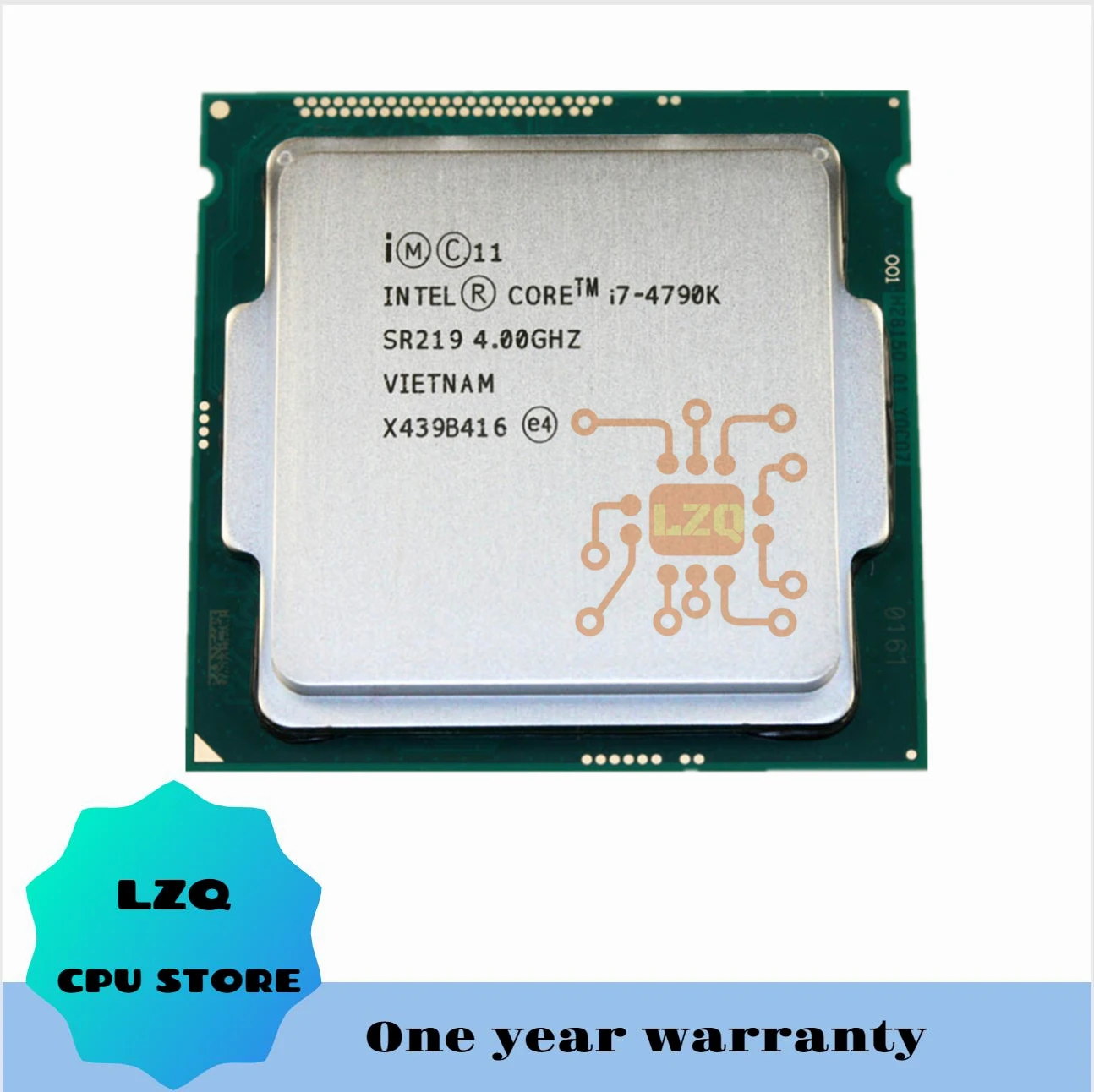 Intel Core i7-4790K i7 4790K Quad-Core Eight-Thread CPU Processor 88W 8M LGA 1150 |