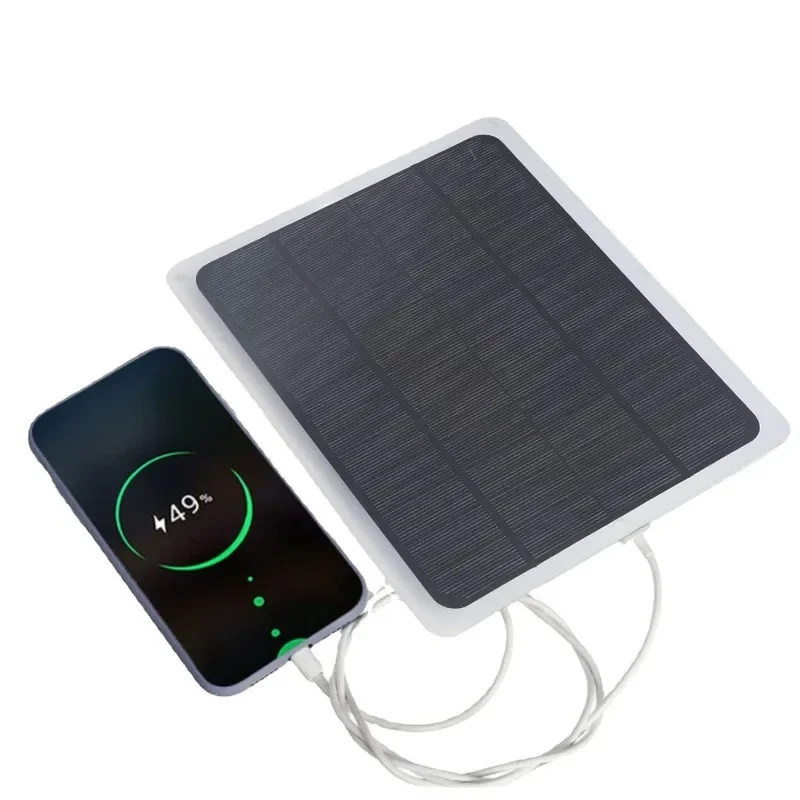 20 Вт солнечная панель с USB Водонепроницаемая портативная батарея для походов и