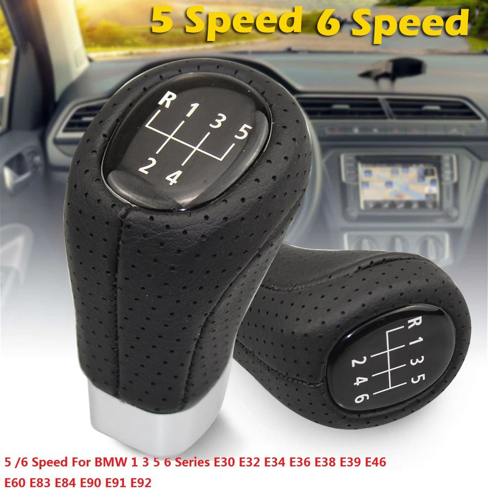 

Car accessories Gear Shift Knob Head 5/6 Speed Shifter Lever For BMW 1 3 5 6 E30 E32 E34 E36 E38 E39 E46 E60 E83 E84 E90 E91 E92