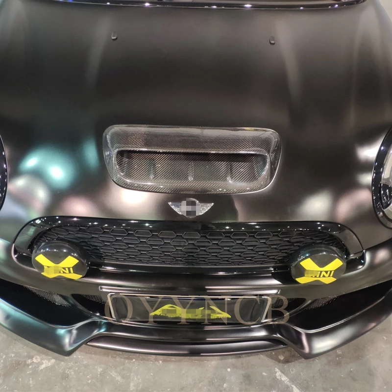 Для Mini Cooper S R56 2007-2014 в передняя зеркальная крышка двигателя овальная Крышка