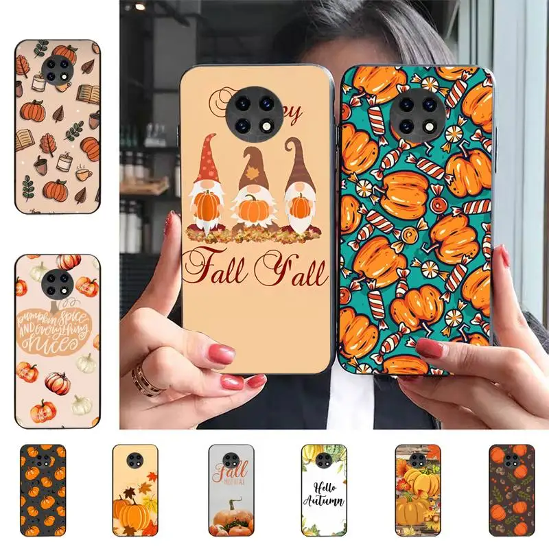 

MaiYaCa Pumpkin Happy Autumn Phone Case for Samsung A51 A30s A52 A71 A12 for Huawei Honor 10i for OPPO vivo Y11 cover