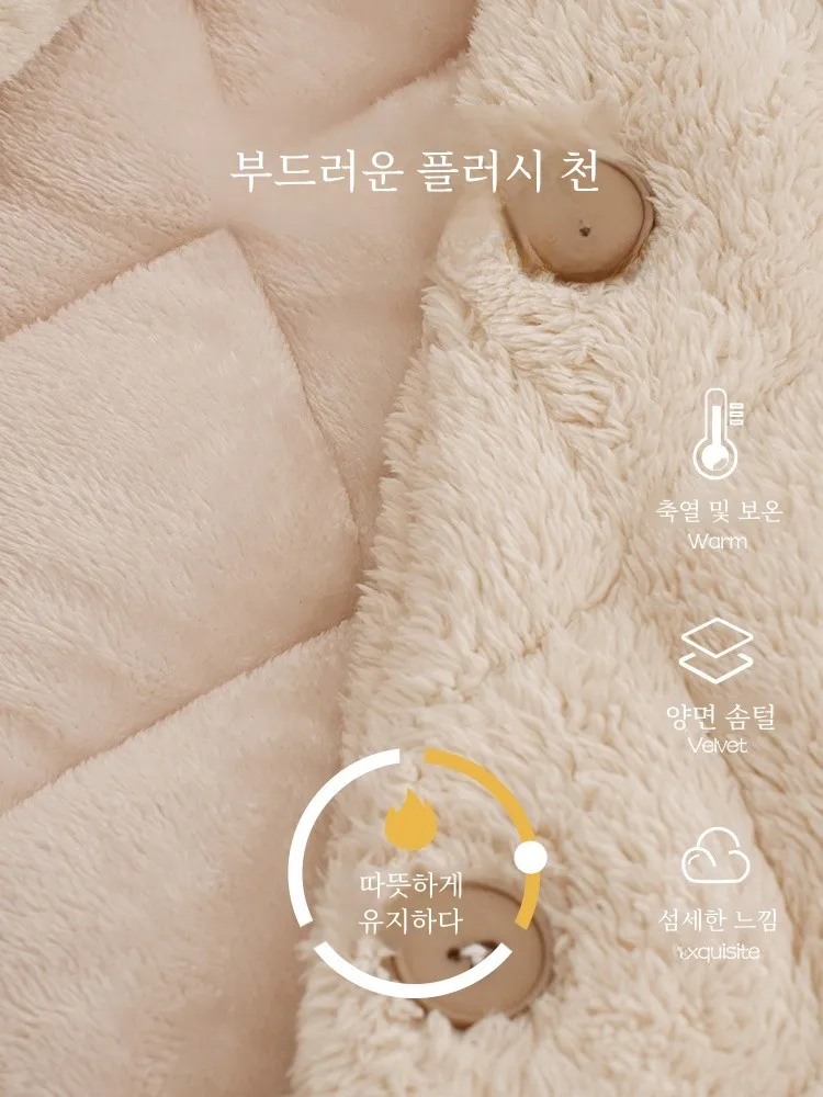 Трехслойная стеганая новая женская ночная рубашка цвета хаки Barra на осень и зиму