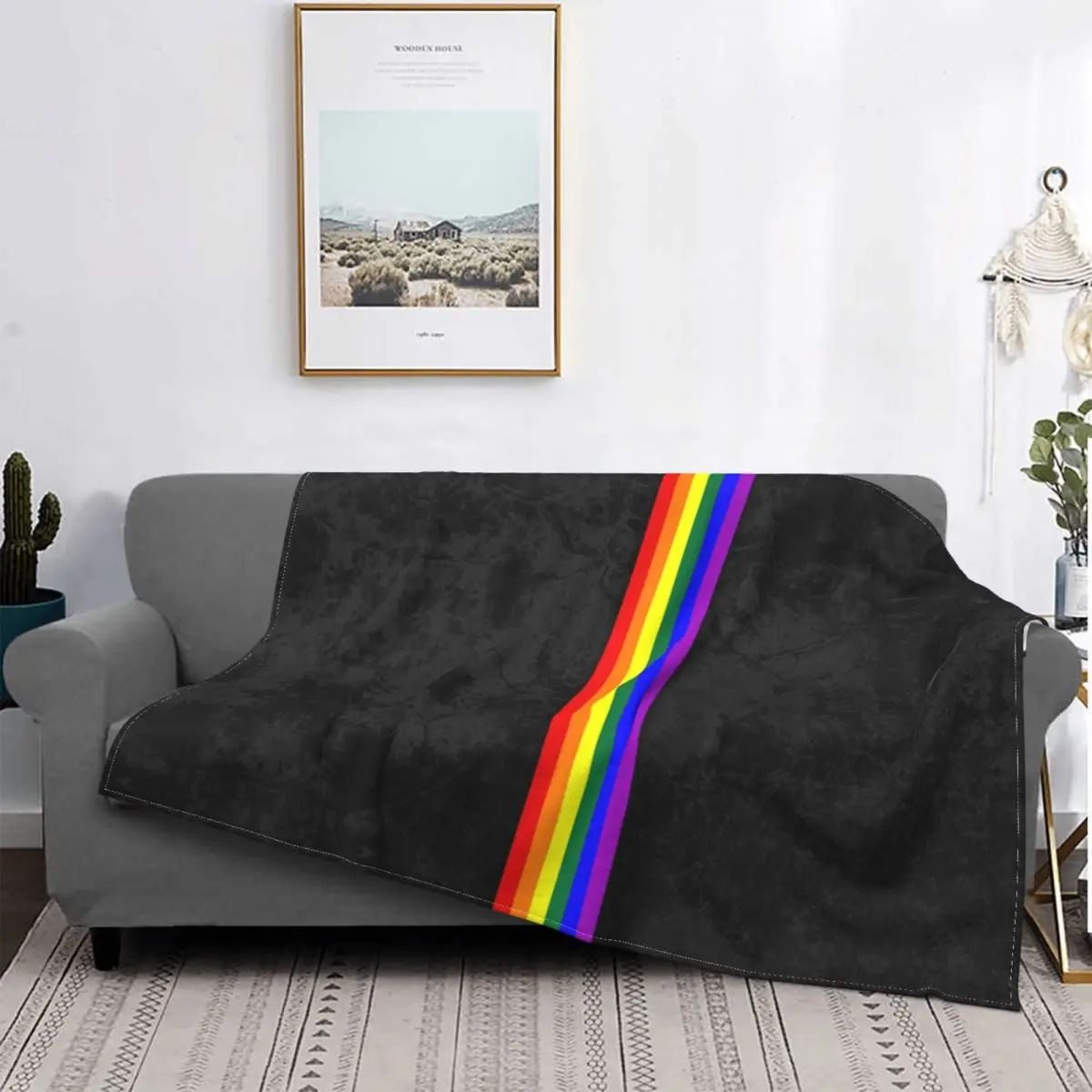 

Одеяло с флагом, теплое флисовое мягкое фланелевое одеяло для ЛГБТ-группы GLBT, одеяло с рисунком медведя, гордости, постельное белье, диван для дома, весна-осень