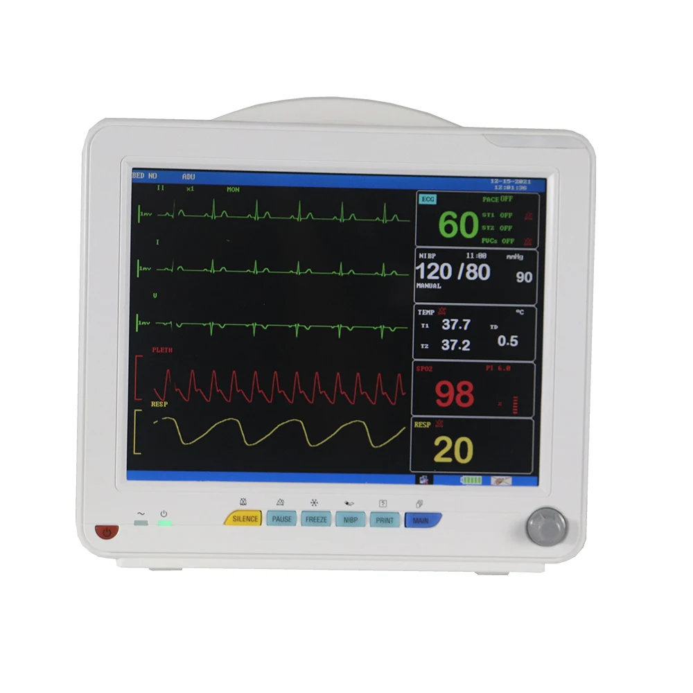 

Top Quality 8 Parameter Capnograph Patient Monitor With Printer