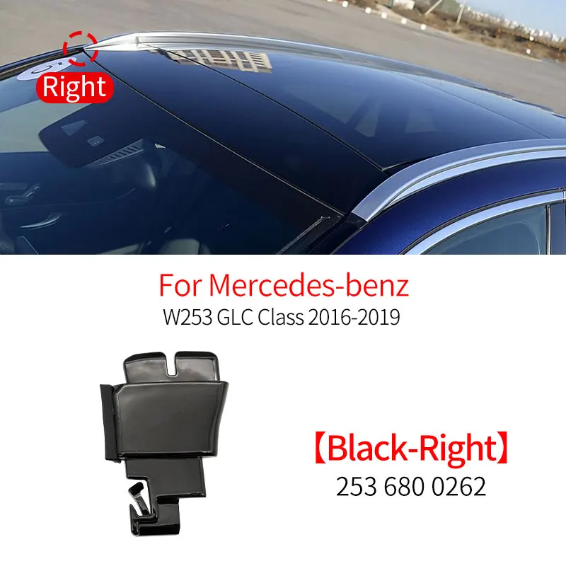 

Для Mercedes W253 Автомобильная левая и правая решетка на крышу, накладка на крышу для проточной воды, заглушка для Benz GLC Class 2016-2019 GLC300