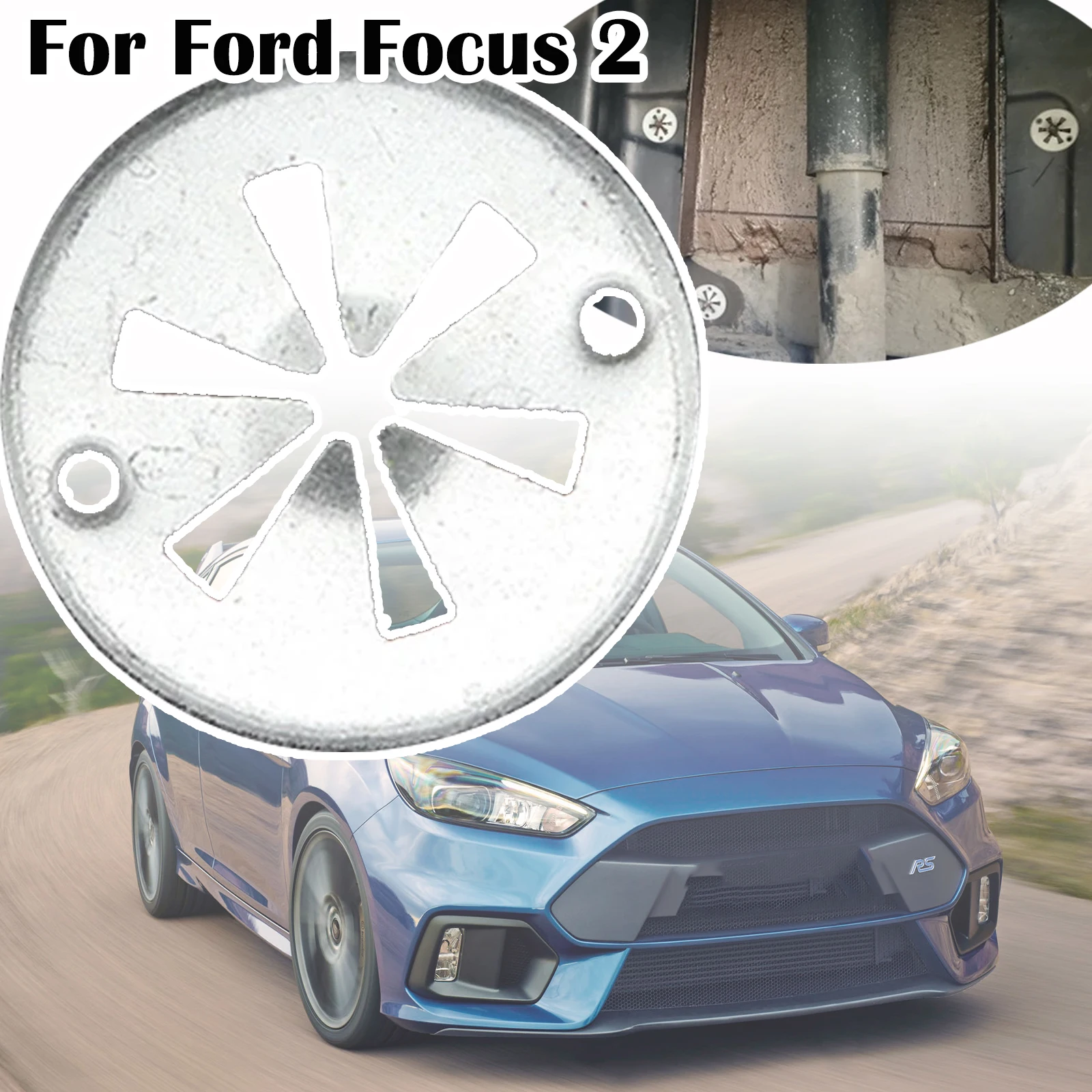 Для Ford Focus 2 C-Max Mondeo Transit MK6 Автомобильный капот двигатель под лотком теплозащитный