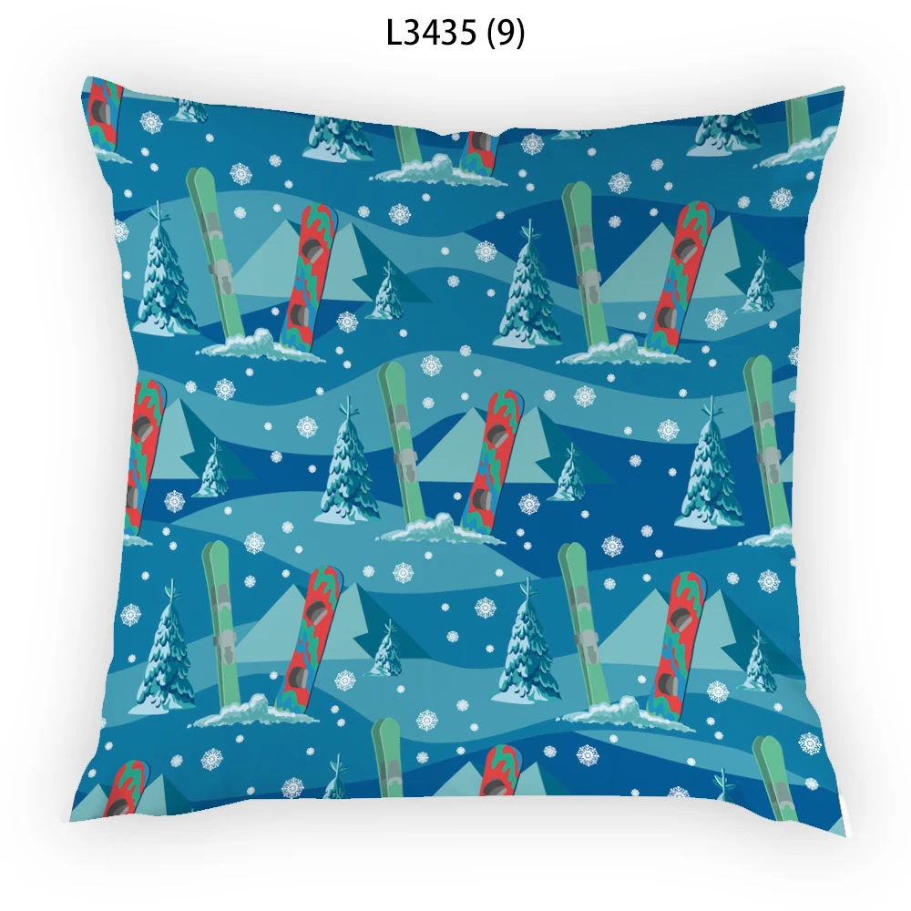 

45x45 Throw Pillow Colorful Chair Home Decor Pillowcase Upholstery Cartoon Cushion Cover Artistic Nordic Bedroom 2023 Gift E2244