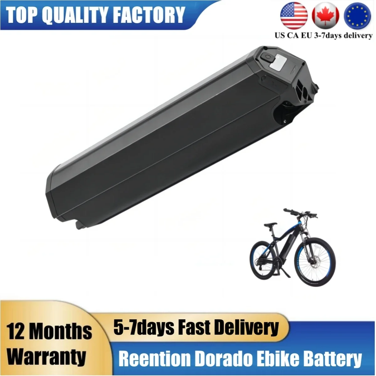 Литий-ионный аккумулятор NCM Москва Plus AKKU Ebike Dorado 48 в 13 Ач 14 17 5 21 25 батареи для