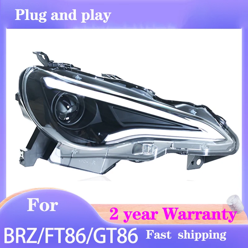 Стайлинг автомобиля для Toyota GT86 передняя фонарь 2012-2020 FT86 фара DRL сигнал поворота