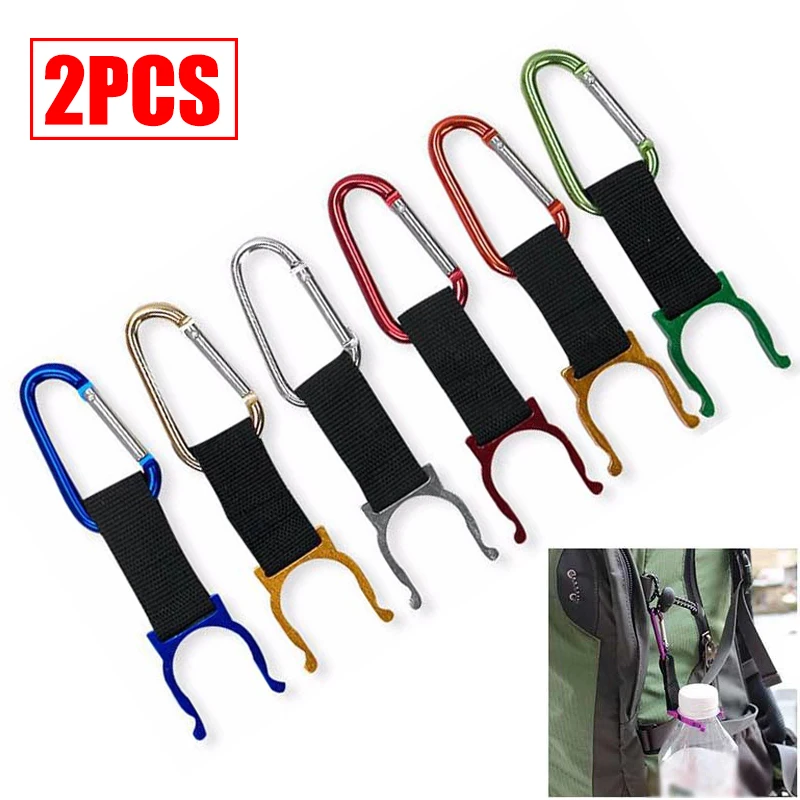 

Outdoor Waterbottle Buckle Hook Aluminum Carabiner Drink Bottle Buckle Hook Holder Clip Camping Hiking Key Buckle Holder Tool
