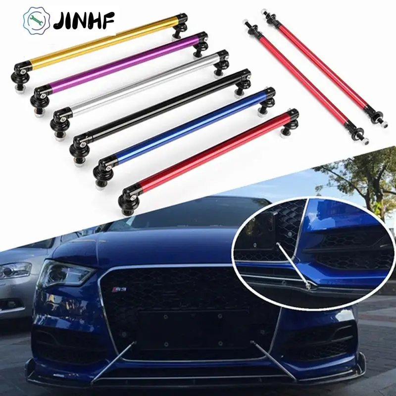 

2pcs Universal Lip Splitter Rod Support Bars 200mm Adjustable Front Rear Bumper