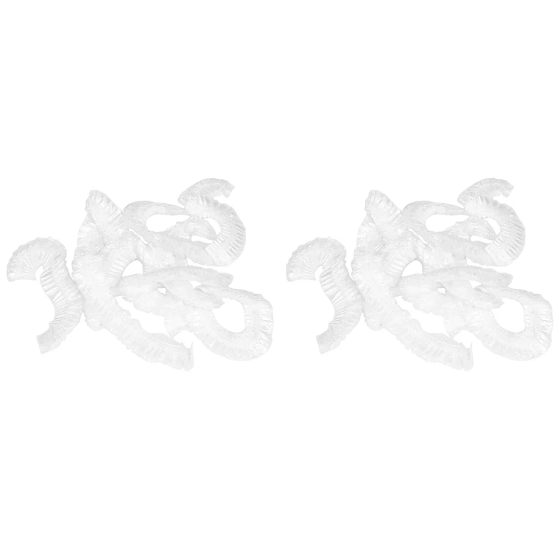 

20Pcs Disposable Polythene Hair Bath Shower Caps Travel DIY