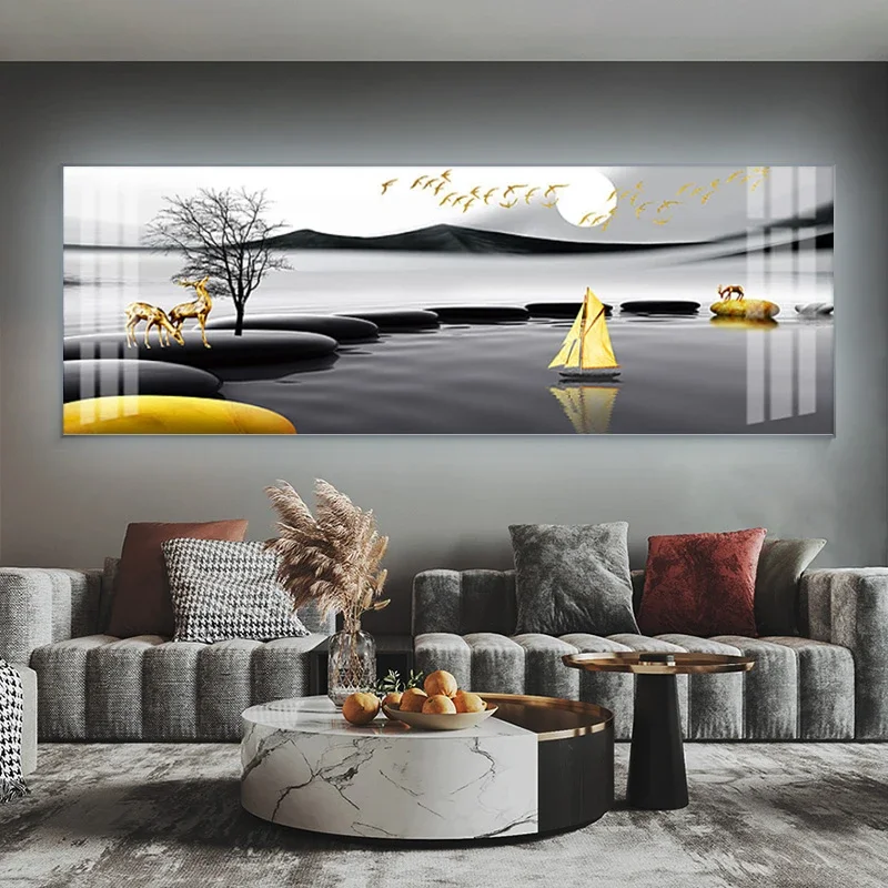 Настенная живопись &quotЗолотой олень&quot