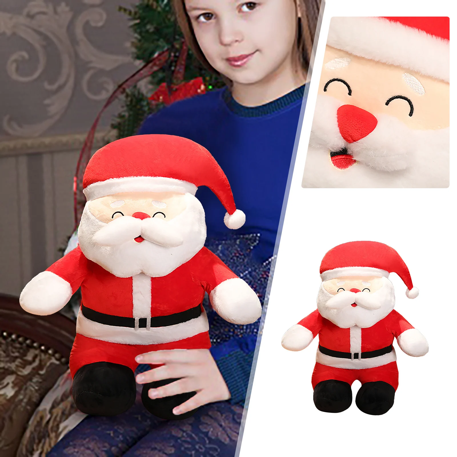 

Рождественская версия для семьи и детей, h-кукла, h-животное, супер мягкое для крутых животных, h-кукла