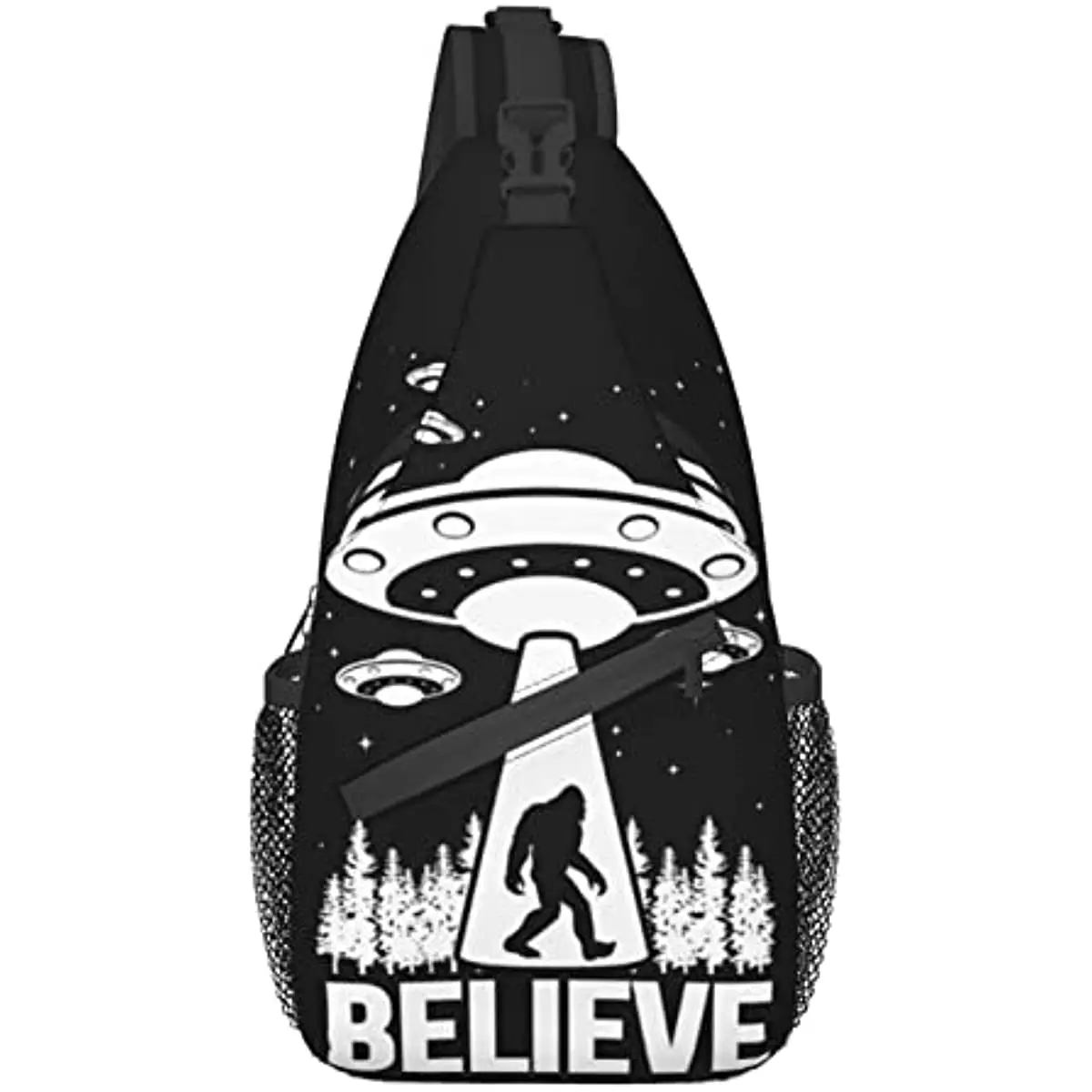 

Unisex Men Women Printed Animals Sling Bag Crossbody Chest Daypack Lightweight Casual Backpack Shoulder Bag For Travel