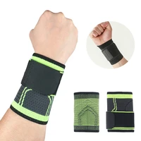 adjustable compression bracers breathable anti sprain sports wristband basketball fitness weightlifting climbing wrist protector
