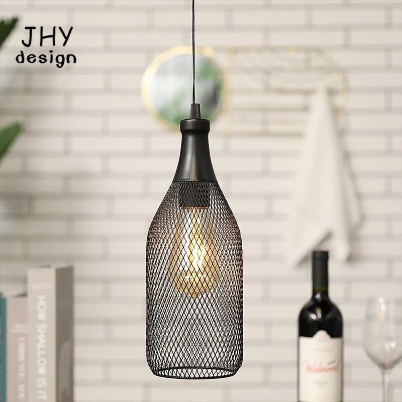 

Metal Cage Hanging Lamp Battery Powered Black Decorative Pendant Lamp Battery Lamp for Garden Indoor Outdoor Home Decor