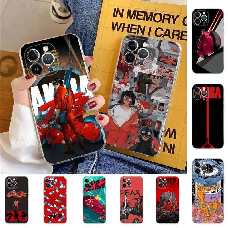 

AKIRA Voltron Phone Case For iPhone 13 14 Pro Max XS XR 12 11 Pro 13 Mini 6 7 8 Plus Clear Back Cover Capa