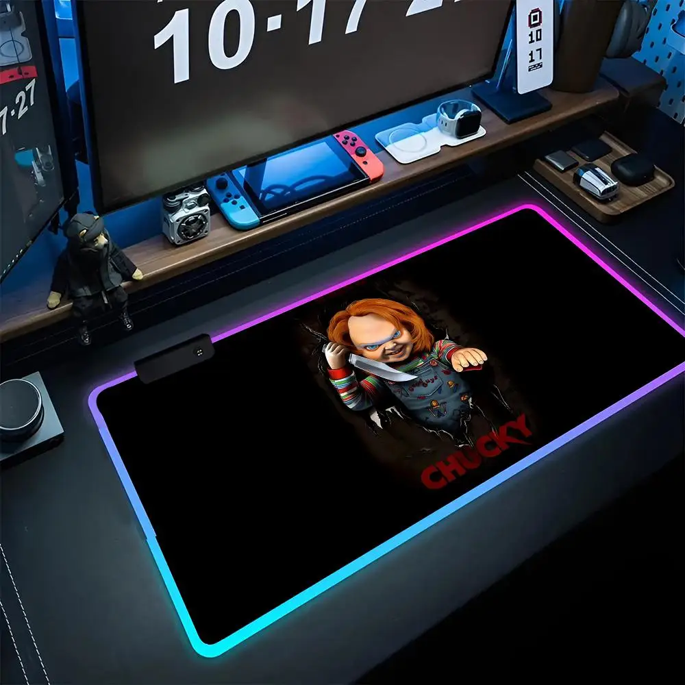 Коврик для мыши Chucky игровой ролевой коврик 40x90 см игровые коврики светодиодные