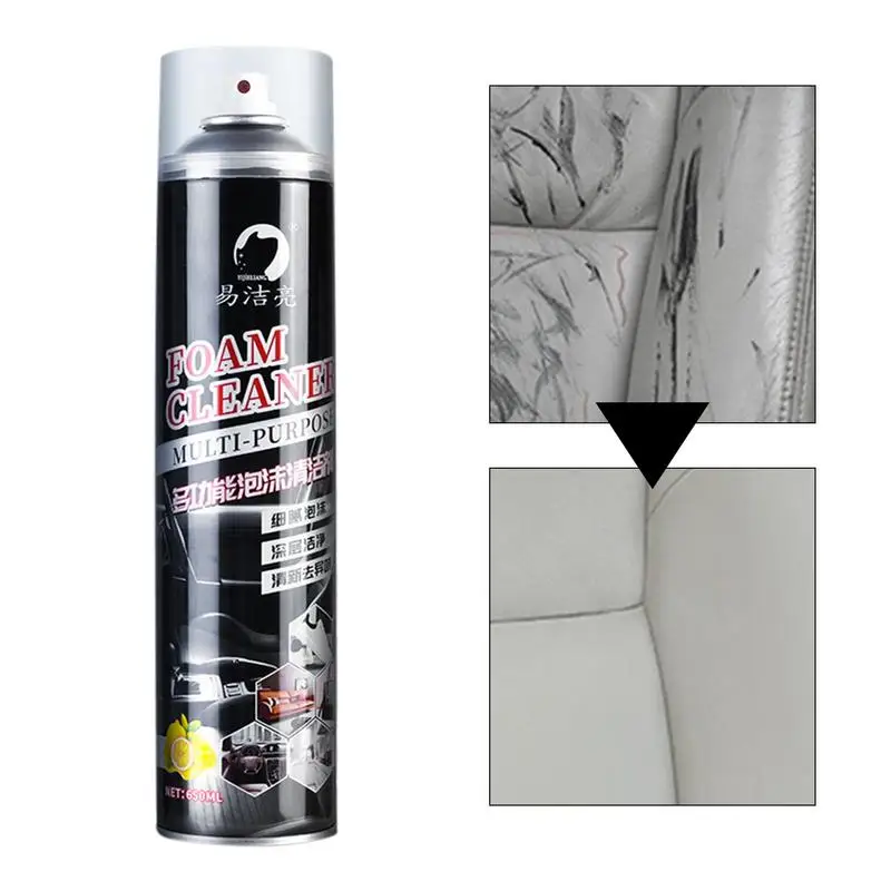 

Multifunctional Household Kitchen Cleaner All-Purpose Bubble Cleaner Product Safety Foam Cleaner Spray 650ml For Home Car