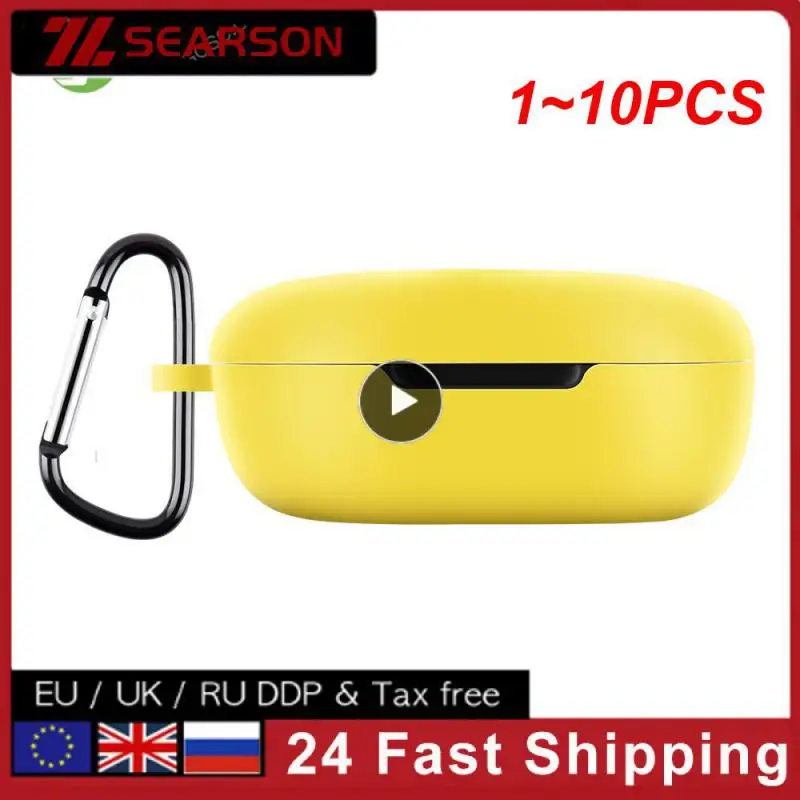 

1~10PCS Silicone Headphone Protective Case Suitable for Live 2 TWS Wireless Cover Shockproof Washable Anti-dust Sleeve