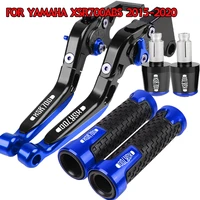 xsr700abs 2015 2020 cnc for yamaha motorcycle xsr 700abs adjustable brake clutch levers handlebar handle grips ends xsr 700 abs