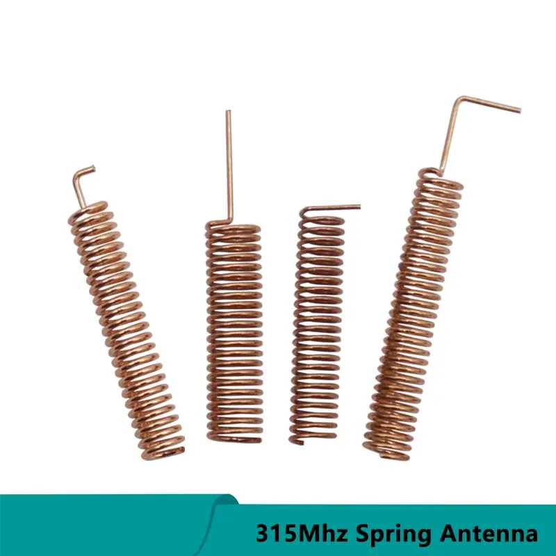 100pcs Remote Control 315Mhz 2dbi 3dbi Internal Helical Coil Aerial 315 Mhz Built-in Spring Antenna For Transmitter Receiver
