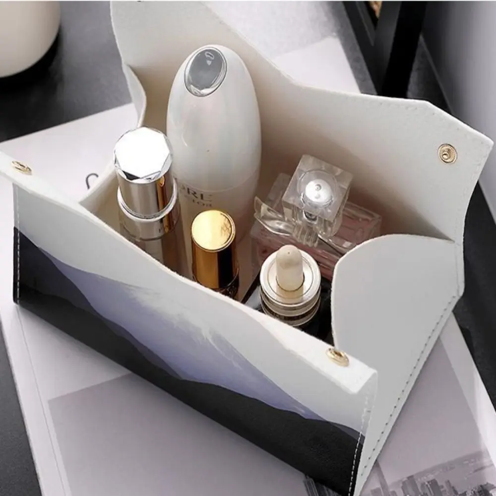 Износостойкий бумажный держатель для салфеток из искусственной кожи высокого