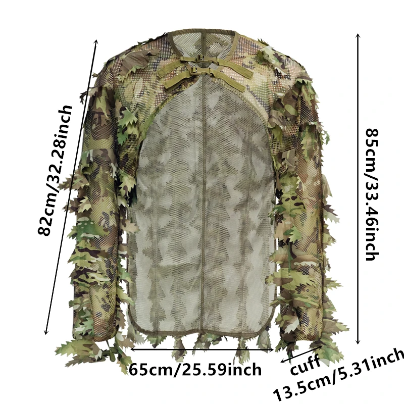 Легкая одежда охотника сетки хлопок полиэстер регулируемый эластичный талий