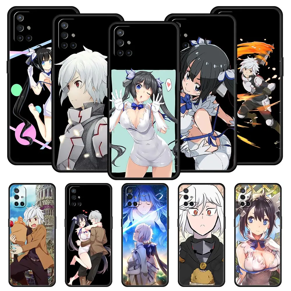

Phone Case For OnePlus 10 9 Pro 9T 9R 9RT 8T 8 7 6T 7T Nord 2 CE 5G N200 N10 N100 Soft Cover Protection DanMachi Hestia Anime
