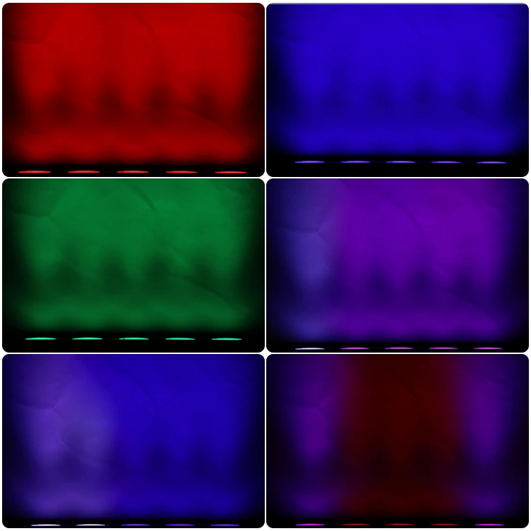 Индивидуально Uplights Dmx 512 Строительная полоса тонкий монолитный блок светодиодов